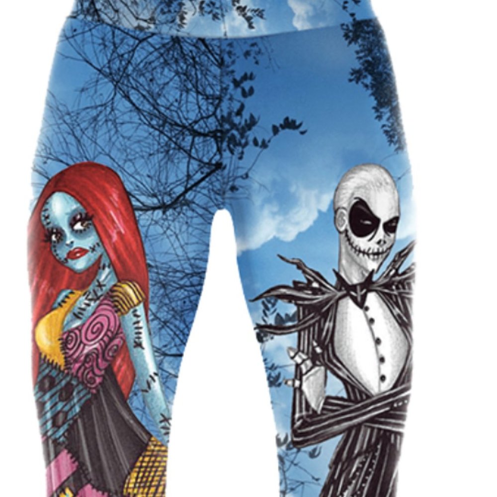 Graffiti Patterned YOGA pant
